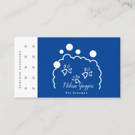 幾何学的ペットトリマーSudsロゴ報酬 名刺