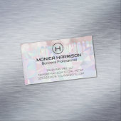 幾何学的ホログラフィック | Boke Drip マグネット名刺 (インサイチュ)