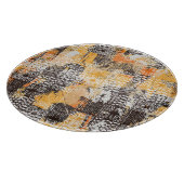 幾何学的ボホ族パタ動揺してーン カッティングボード (角)