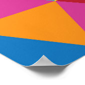 幾何学的ポスター ポスター (角)