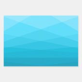 幾何学的ポリゴン ラッピングペーパーシート (正面3)