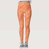幾何学的マーブルパターンイタリアンデザインレギンス レギンス (正面)