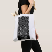 幾何学的モザイクデザインヴェルトトート トートバッグ (クローズアップ)