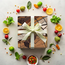 幾何学的モザイク退職ギフトfor農家パパ