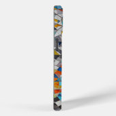 幾何学的モザイク電話ケース Case-Mate iPhoneケース (裏面 / 右)