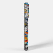 幾何学的モザイク電話ケース Case-Mate iPhoneケース (裏面 / 右)