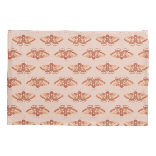 幾何学的モダンガ模様 枕カバー (裏面-左)