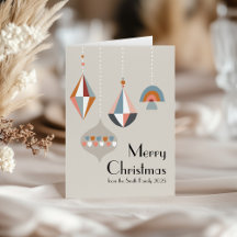 幾何学的モダンクリスマス