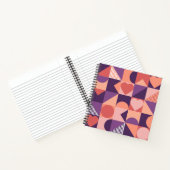 幾何学的モダンバレンタインデー ノートブック (内部)