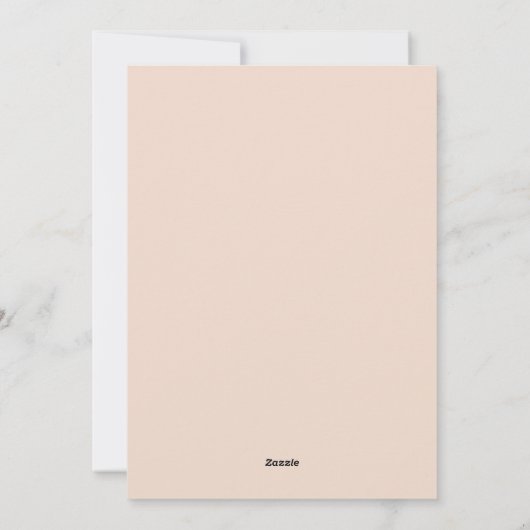 幾何学的モダンブルゴーニュのピンクのクリスマス シーズンカード (裏面)