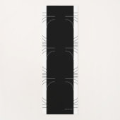 幾何学的モダンミニマエレガントリスト ヨガマット (正面)