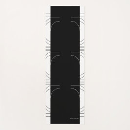 幾何学的モダンミニマエレガントリスト ヨガマット