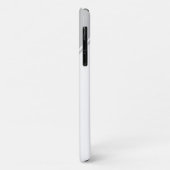 幾何学的モダンモノグラム灰色 Case-Mate iPhoneケース (裏面/左)