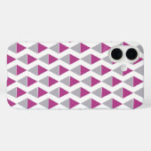 幾何学的モダン三角形パターンiPhoneケース Case-Mate iPhoneケース (裏面 (横))
