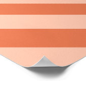 幾何学的モダン抽象芸術:カラフルデザイン ポスター (角)