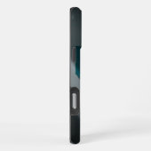 幾何学的モダン抽象芸術iPhoneケース iPhoneケース (右側面)