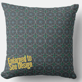 幾何学的モダン枕：居心地の良い宇宙を高める クッション