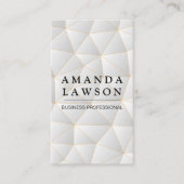 幾何学的モダン背景 名刺 (正面)