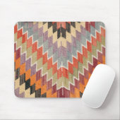 幾何学的ラグ南西カラーマウスパッド マウスパッド (マウス)