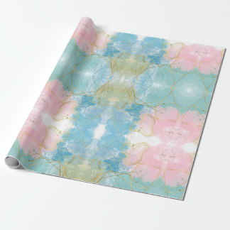 幾何学的ラッピング紙 ラッピングペーパー