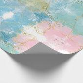 幾何学的ラッピング紙 ラッピングペーパー (角)