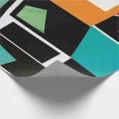 幾何学的ラッピング紙 ラッピングペーパー (角)