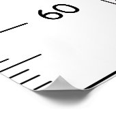 幾何学的ランドマークの成長グラフ ポスター (角)