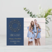 幾何学的リース写真 シーズンカード (スタンド正面)