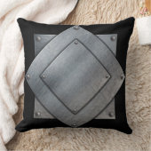 幾何学的リード枕 クッション (ブランケット)