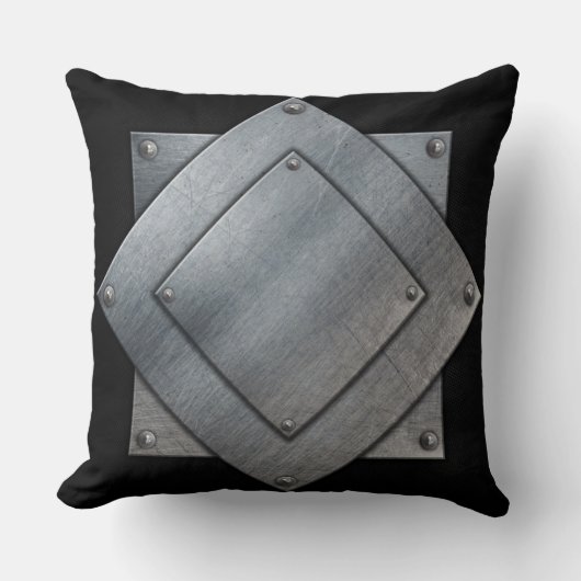 幾何学的リード枕 クッション (正面)