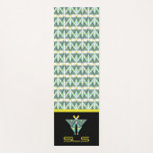 幾何学的ルナモス ヨガマット (正面)