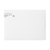 幾何学的ルナモス ラップアラウンドラベル (正面)