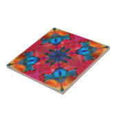 幾何学的レトロヒッピーファンタジータイル タイル (側面)