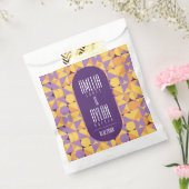 幾何学的レトロビーズオータムカラー優先バッグ フェイバーバッグ (封をした状態)