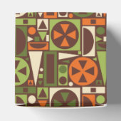 幾何学的レトロ50年代半モダン世紀抽象芸術 フェイバーボックス (上部)