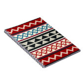 幾何学的ヴィンテージクラシックかわいいトレンディーカラフル ノートブック (右側)