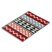 幾何学的ヴィンテージクラシックかわいいトレンディーカラフル ノートブック (左側)