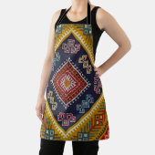 幾何学的ヴィンテージクラシックファッション-トレンディーカラフル エプロン (インサイチュ)