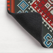 幾何学的ヴィンテージクラシックファッション-トレンディーカラフル マウスパッド (コーナー)