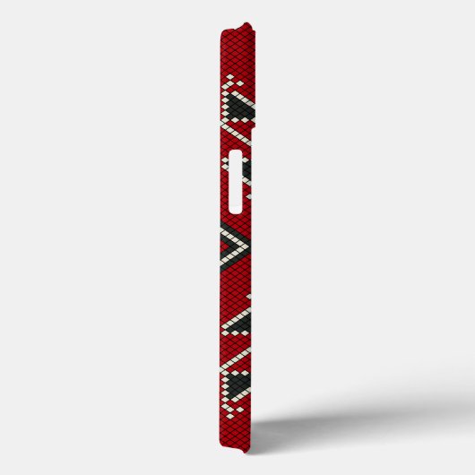 幾何学的ヴィンテージファッションかわいいトレンディークラシック Case-Mate iPhoneケース (裏面 / 右)