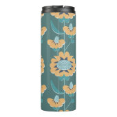 幾何学的ヴィンテージ：テキスタイル航海のモチーフ タンブラー (裏面)