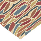 幾何学的不透明ステンドグラススタイルデザイン ショートテーブルランナー (コーナー)