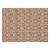 幾何学的不透明ステンドグラススタイルデザイン テーブルクロス (正面(横))