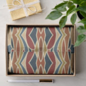 幾何学的不透明ステンドグラススタイルデザイン 薄葉紙 (ギフト)