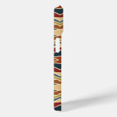 幾何学的不透明ステンドグラススタイルデザイン Case-Mate iPhoneケース (裏面 / 右)