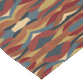 幾何学的不透明ステンドグラススタイル抽象芸術 テーブルクロス (アングル)