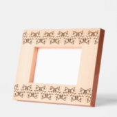 幾何学的伝統的枠パターン レーザー彫刻フレーム (左)