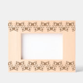 幾何学的伝統的枠パターン レーザー彫刻フレーム (正面)