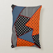 幾何学的合成クリエイティブを用いたシームレスな合成パターン アクセントクッション (裏面(縦))