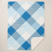 幾何学的四角形抽象6 シェルパブランケット (正面)
